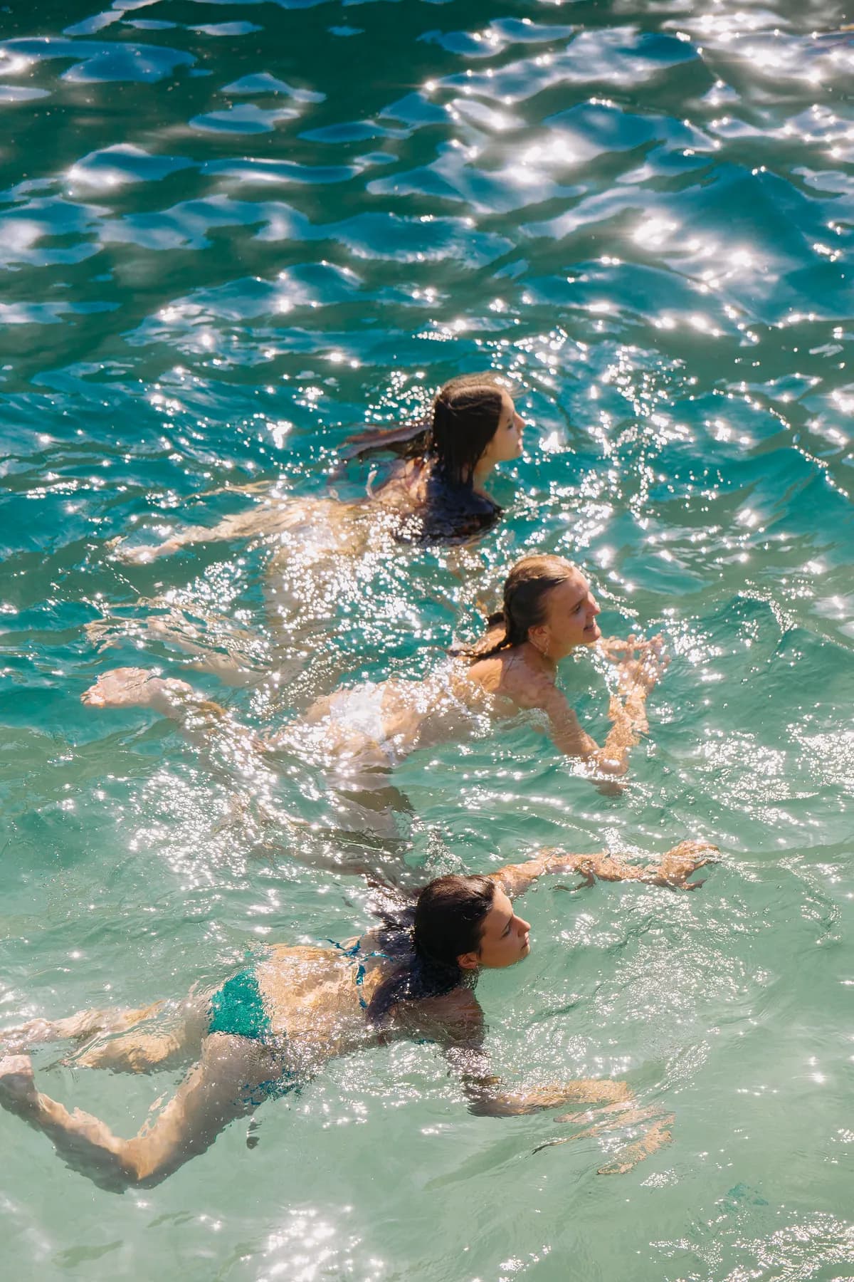 Bany amb amics a Menorca